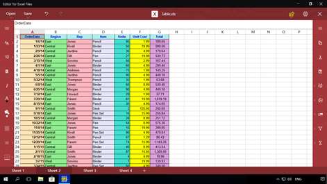 Editor for Excel Files Screenshots 2