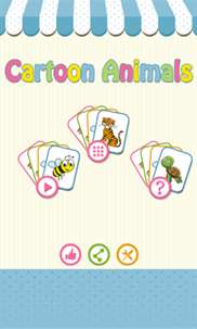 Cartoon Animals For Kids screenshot 1
