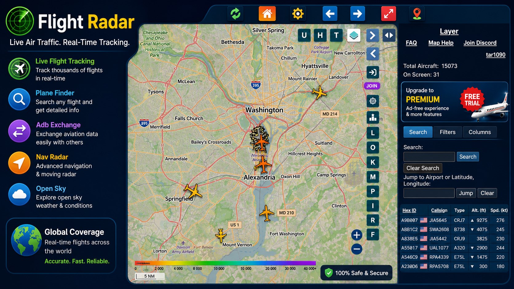 Flight Tracker : All-in-One screenshot