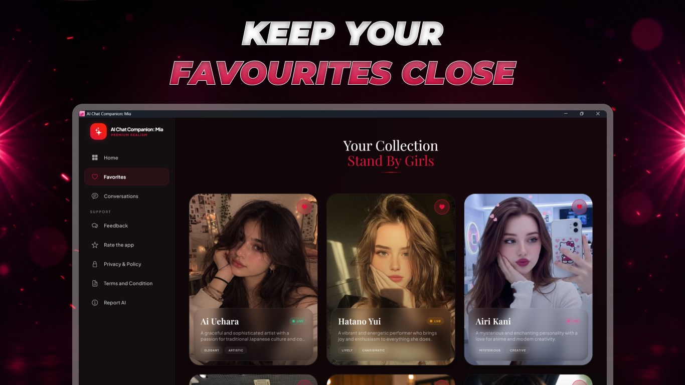 AI Companion - Mia Chat screenshot