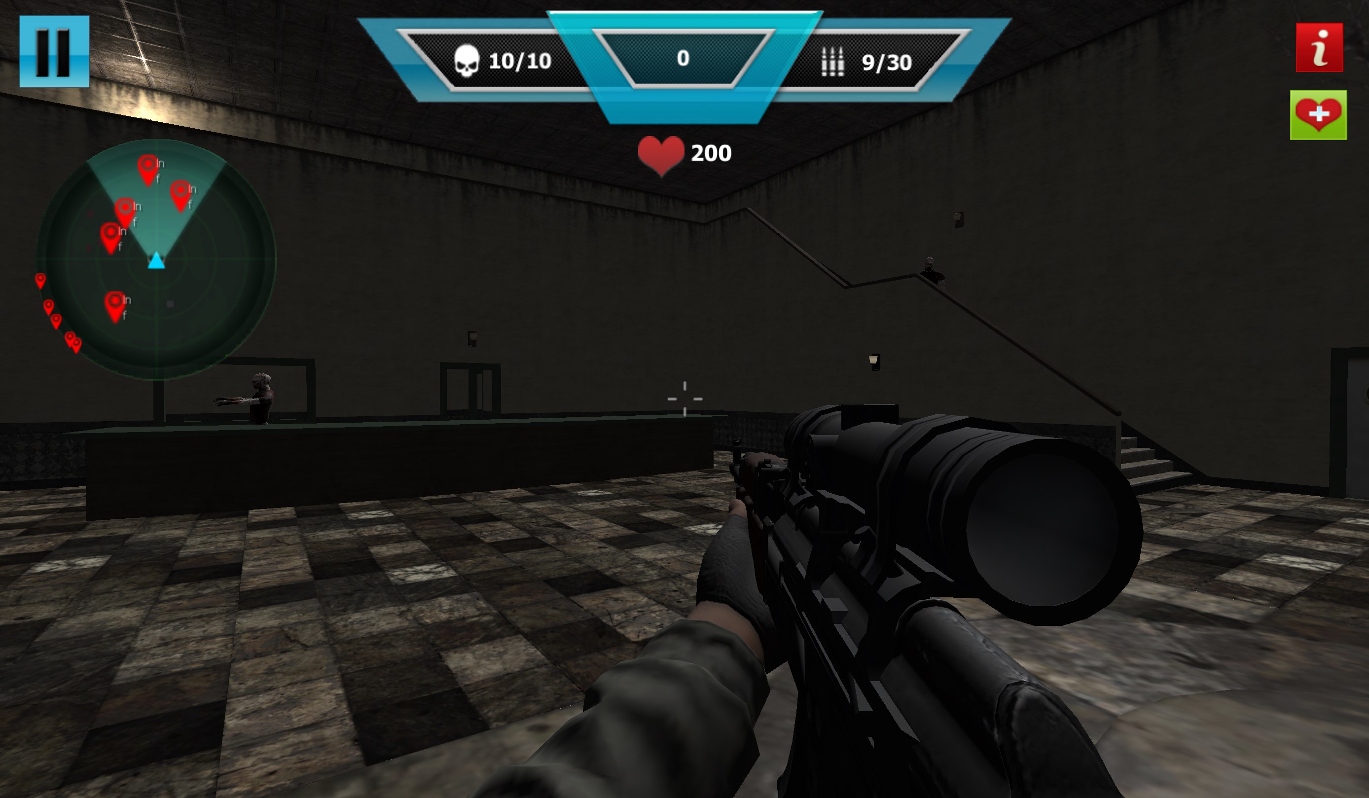 The Walking Zomby Army screenshot 3 of 4