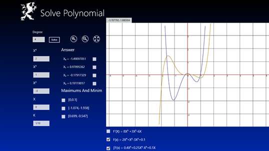 Solve Polynomial Equation screenshot 6