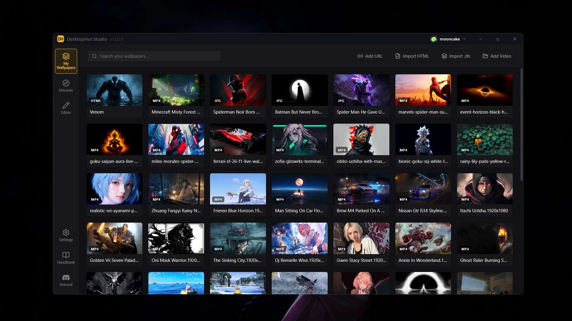 DesktopHut – Live & Animated Wallpapers screenshot