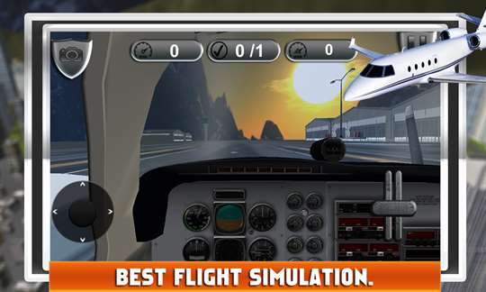 Airplane Real Pilot Simulator screenshot 4