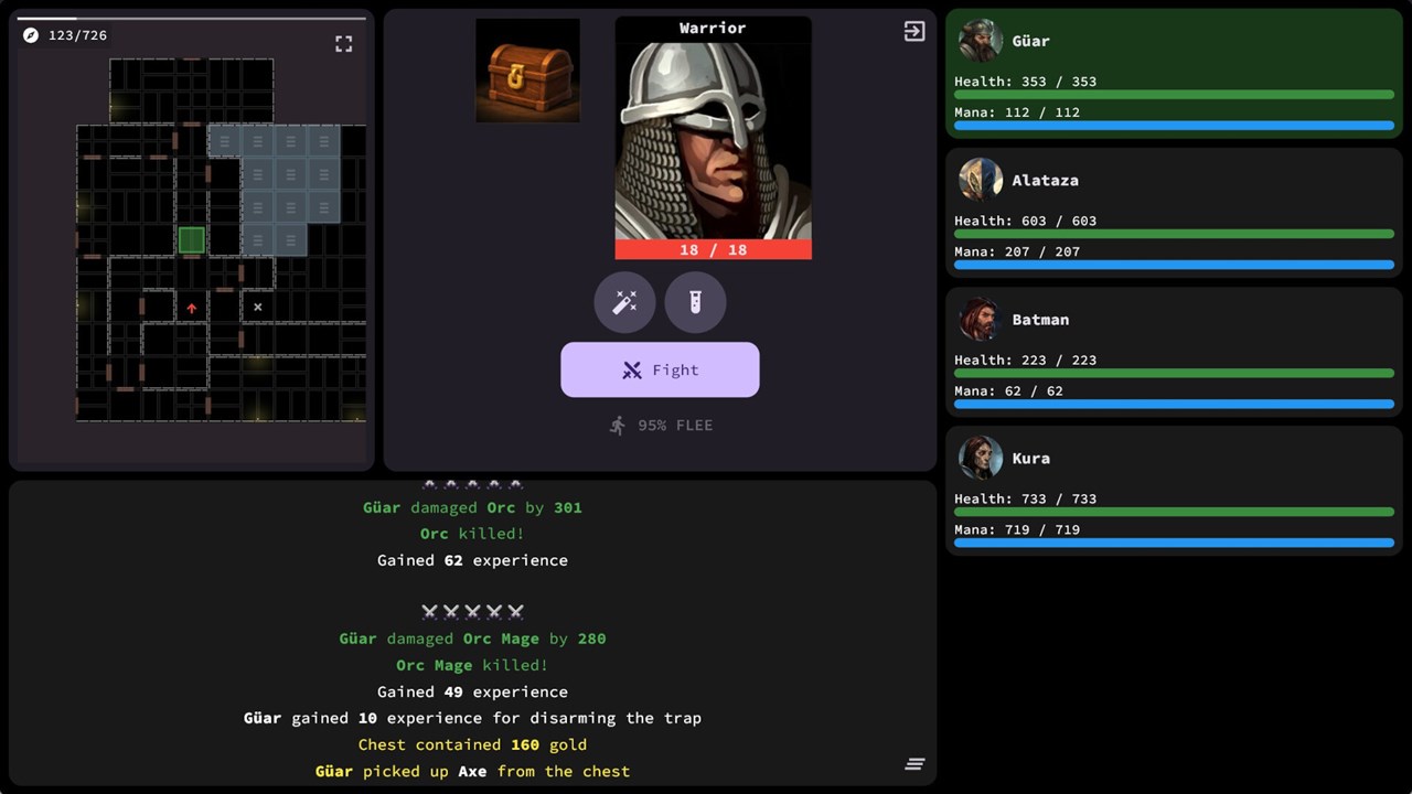 Depths of Endor: Dungeon Crawler RPG screenshot 1