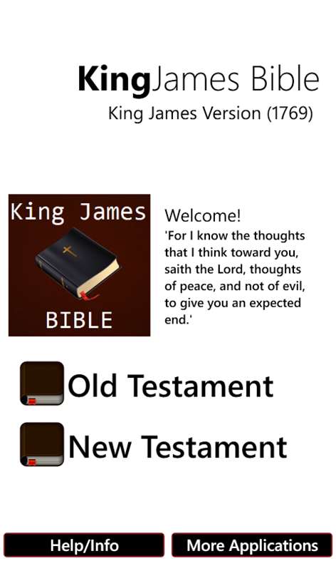 King James Bible (KJV) Offline Screenshots 1