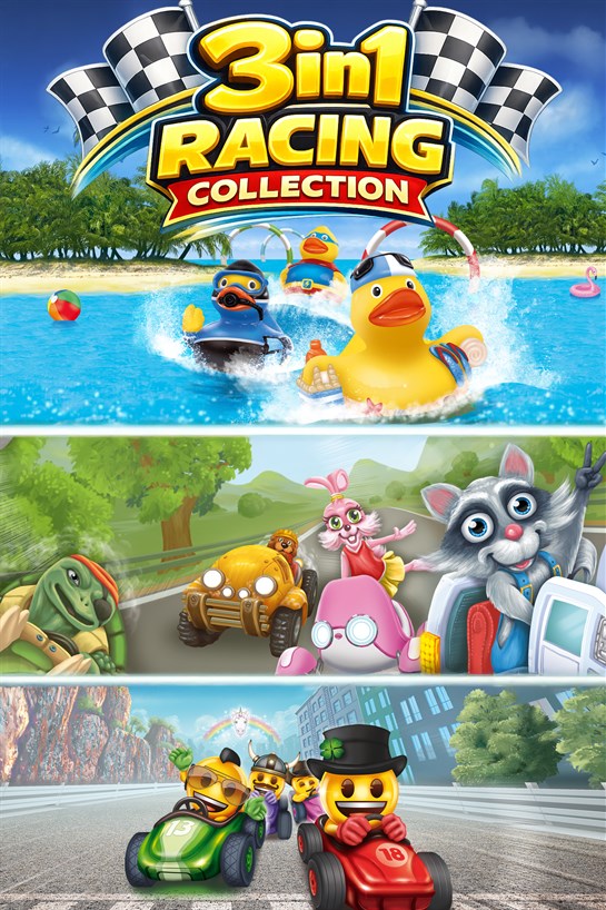 Laatikkokuva 3in1 Racing Collection