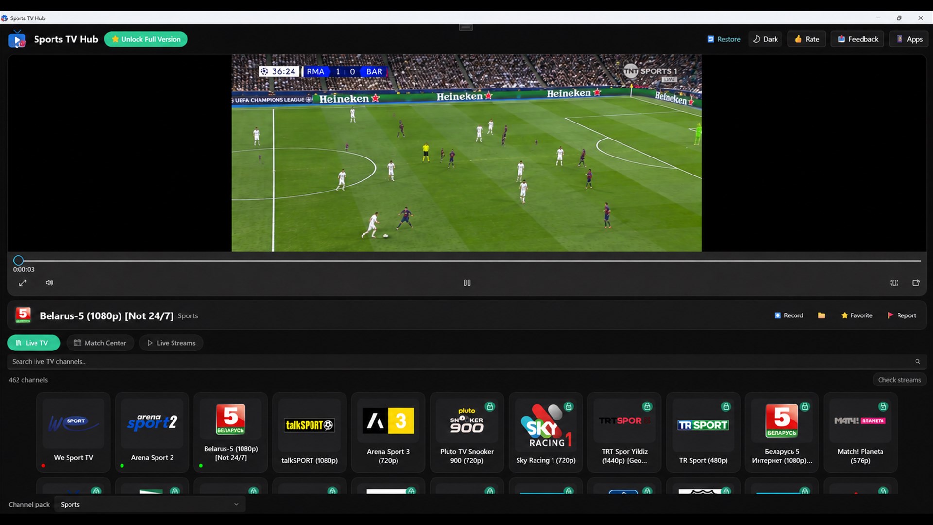 Sports TV Hub screenshot