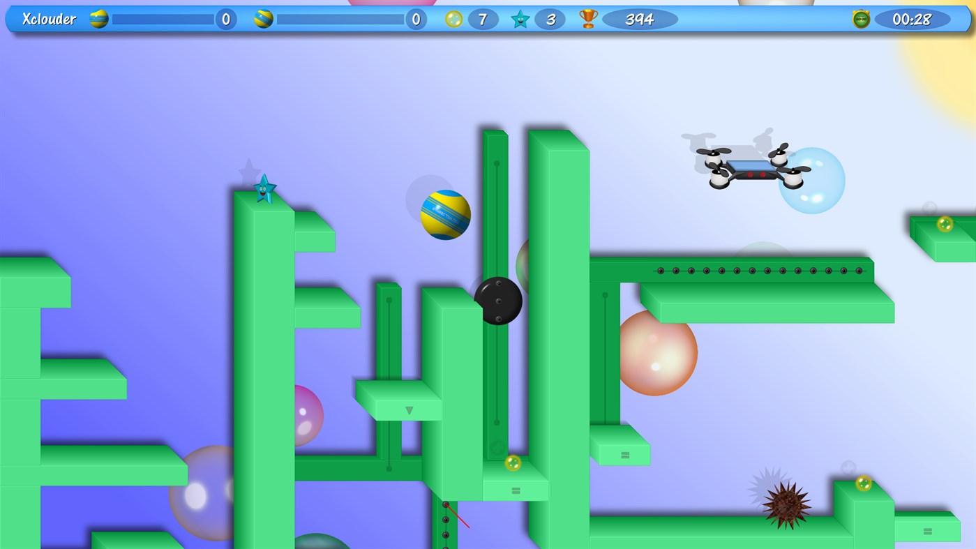 #2. Frustrating Ball (Windows) بواسطة: Xclouder