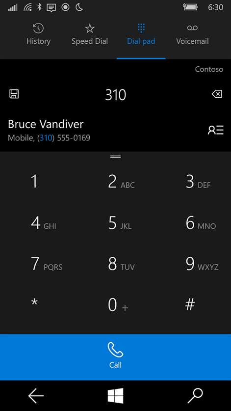 Microsoft Phone Screenshots 2