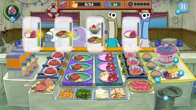 SpongeBob: Krusty Cook-Off Extra Krusty Edition screenshot 1