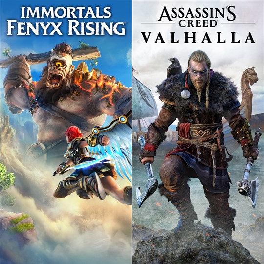 Assassin’s Creed® Valhalla + Immortals Fenyx Rising™ Bundle for xbox