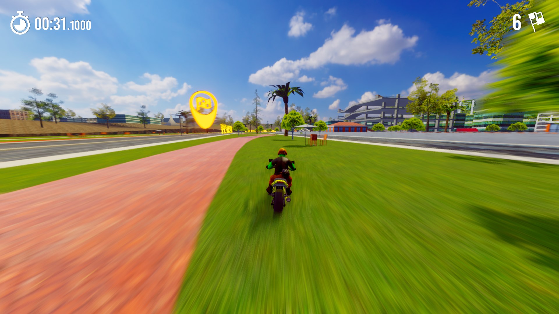 Green Soldiers Heroes: Extreme Bikers — скриншот 4