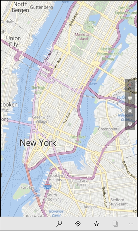Windows Maps Screenshot