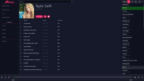 Music Player Lyrics for Online Streaming by Mooziq | Hyper & Ethereum Screenshots 2