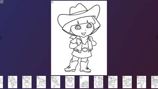 Dora Art Games screenshot 3