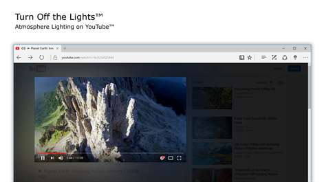 Turn Off the Lights for Microsoft Edge Screenshots 2