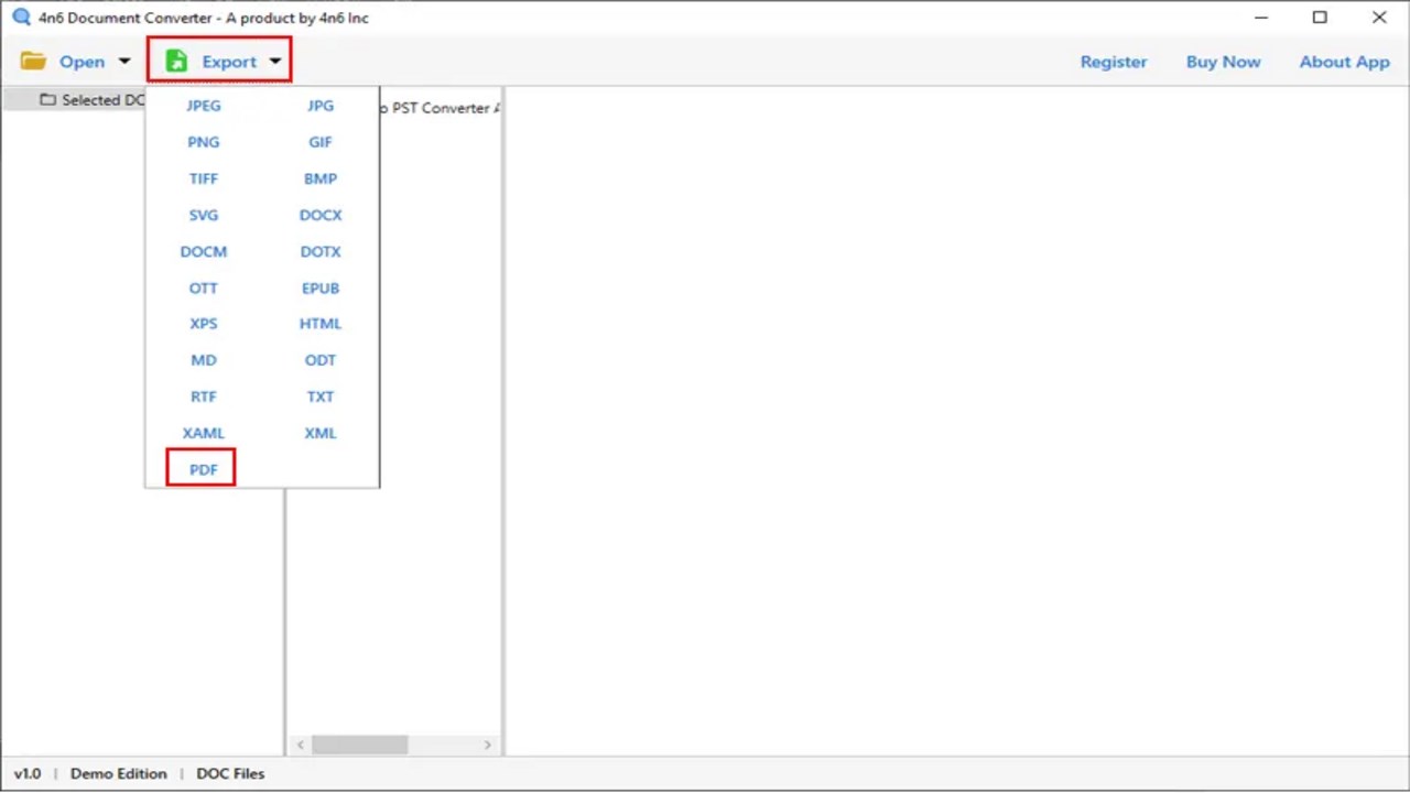 Snapshot 4 of Document Converter
