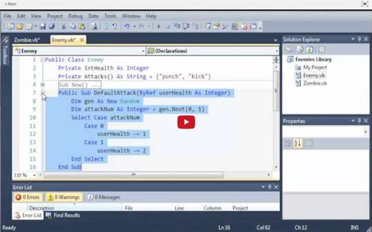 Visual Basic Master Class screenshot 4