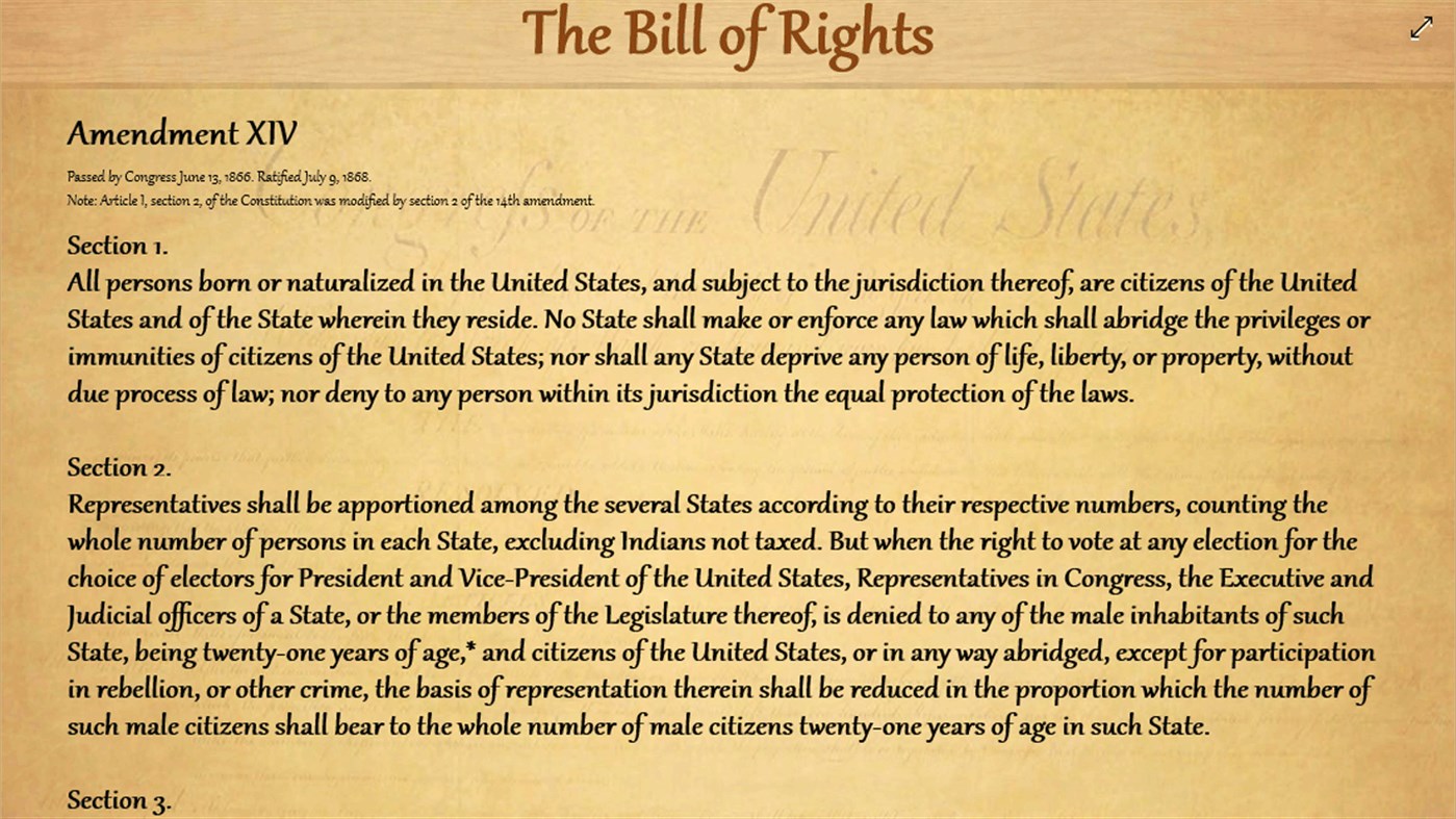 #2. The United States Bill Of Rights (Windows) 由: Future Warp