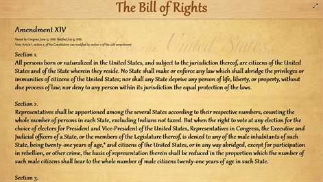 The United States Bill Of Rights Screenshots 2