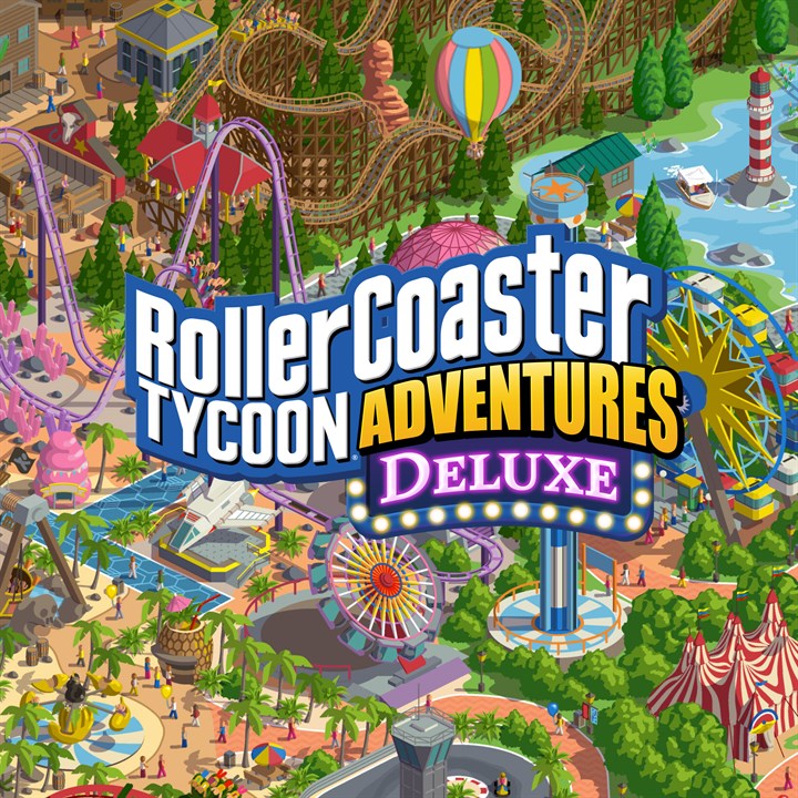 RollerCoaster Tycoon Adventures Deluxe (2023), PS5 Game