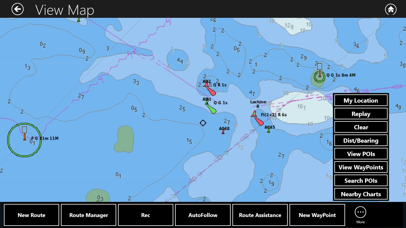 Marine Navigation Iceland Marine / Nautical Charts for Windows 10
