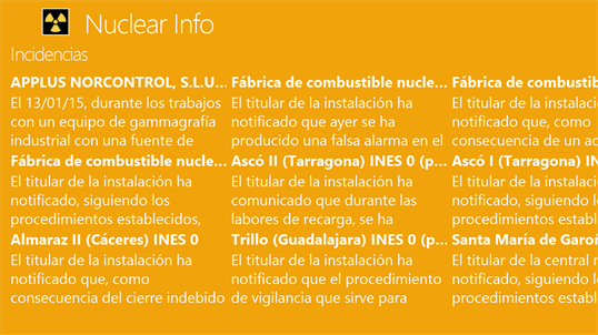 Nuclear Info screenshot 5