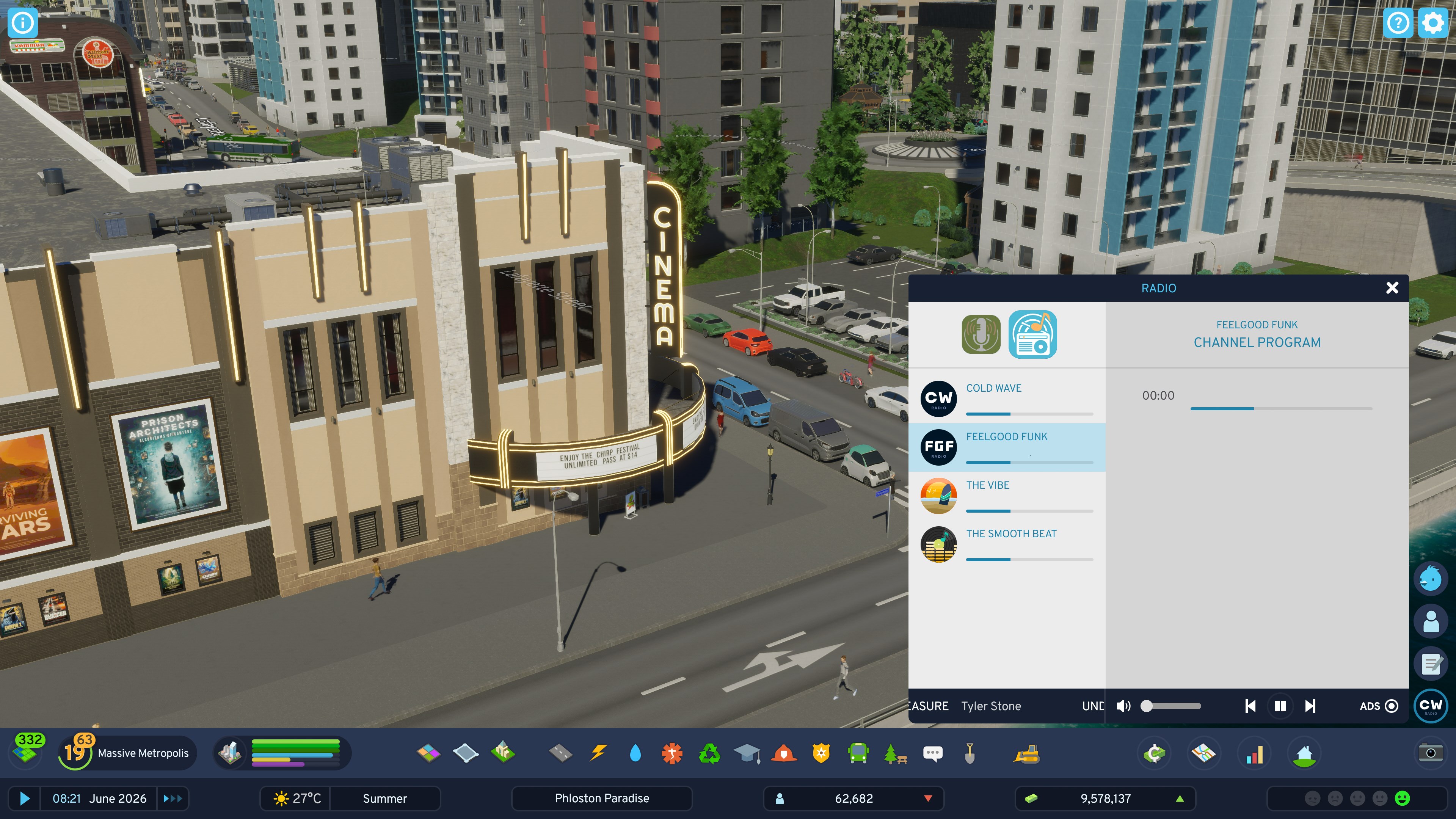 Cities: Skylines II - Feelgood Funk Radio | Xbox | Chiave | Privato