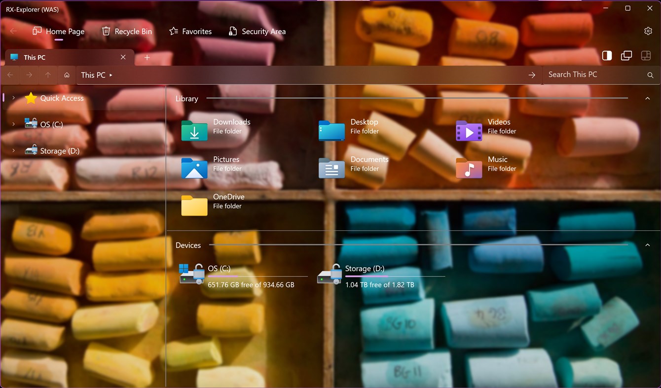 #1. RX-Explorer (WAS) (Windows) 来自: Ruo_Fan