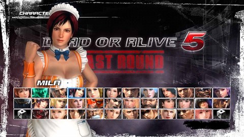 DEAD OR ALIVE 5 Last Round Mila Maid Costume