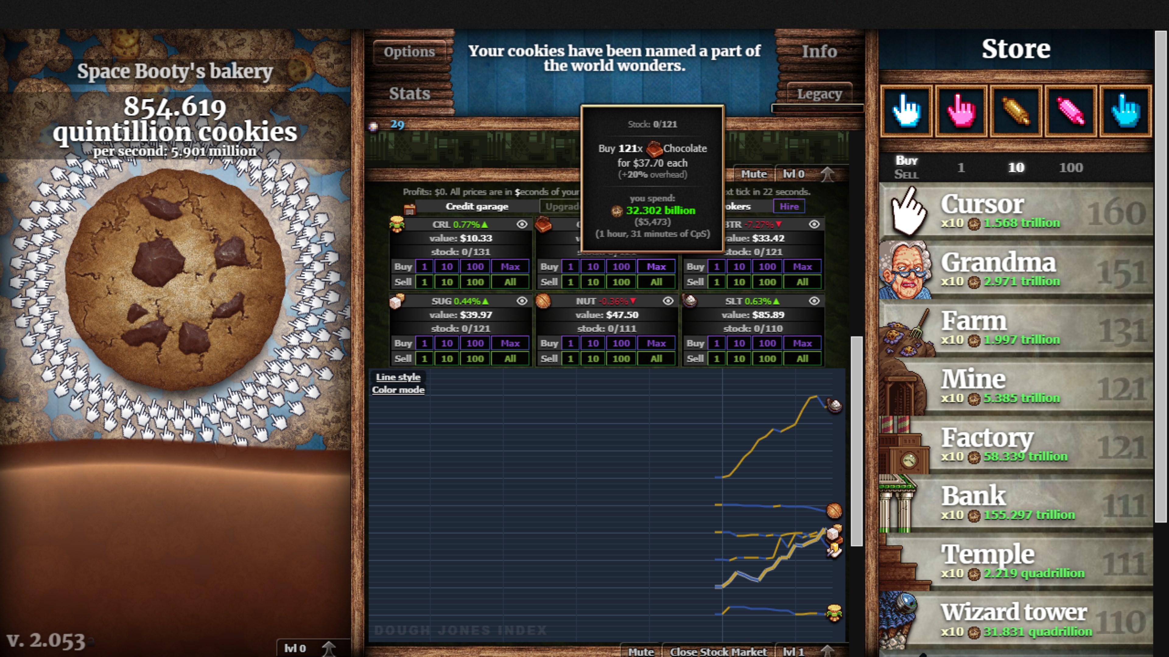 Cookie Clicker — скриншот 5