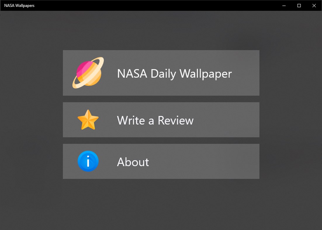 #1. NASA Wallpapers (Windows) От: Roberto Baruffa - Pro