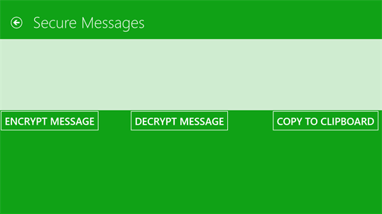 Secure Messages screenshot 1