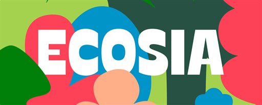 Ecosia - The search engine that plants trees marquee promo image