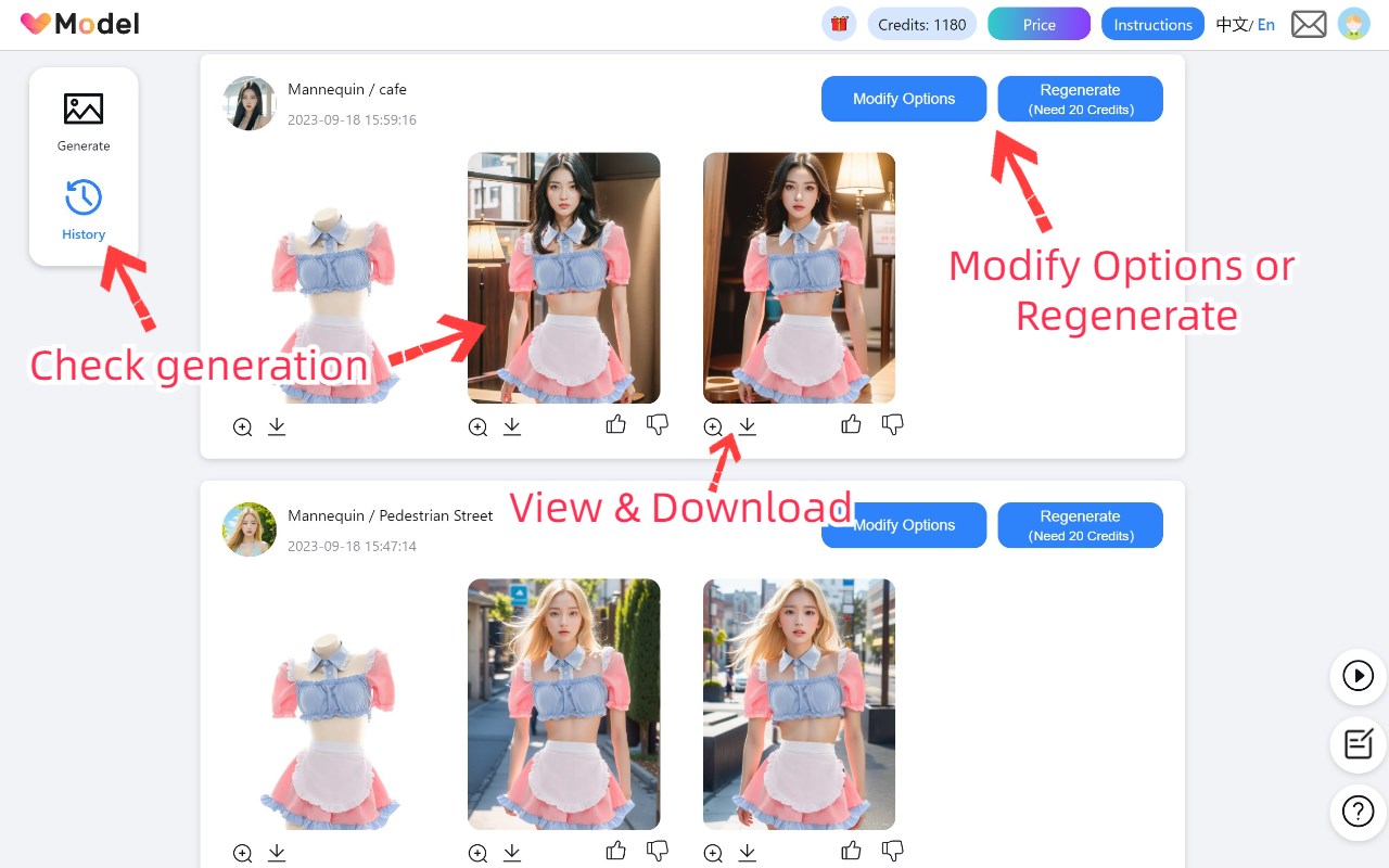 VModel - AI Fashion Models Generator