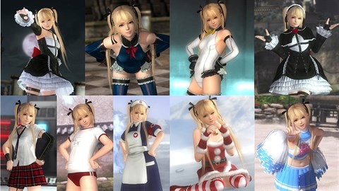 DEAD OR ALIVE 5 Last Round New Blood Pers. + Kostuums