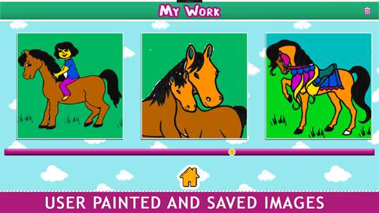Horse Coloring Unicorn Pages For Kids screenshot 2