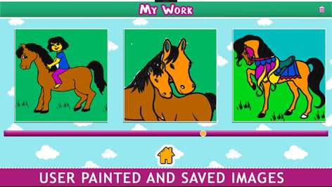 Horse Coloring Unicorn Pages For Kids Screenshots 2