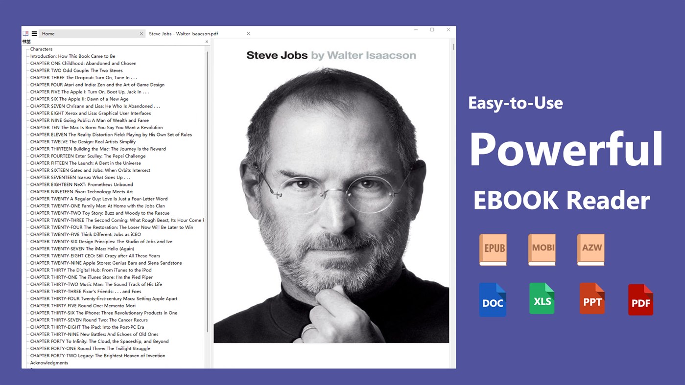 #1. Book Reader+ (Windows) di: PeroSoftware.com