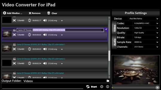 Video Converter For iPad screenshot 8