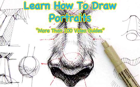 Learn How To Draw Portraits screenshot 1