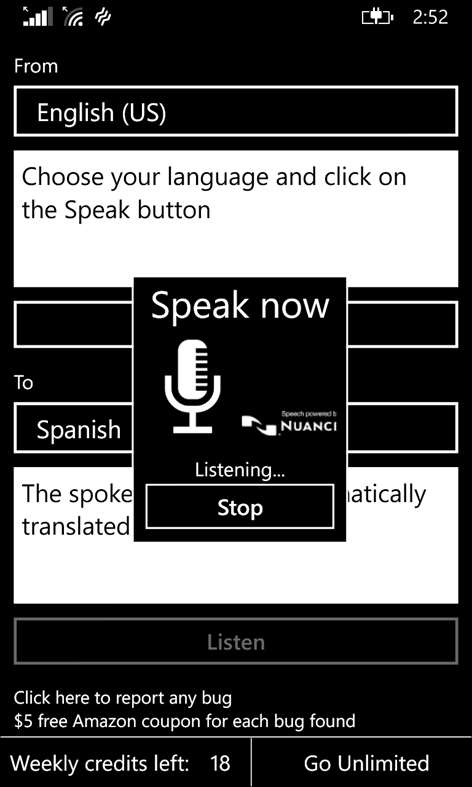 Voice Translator Pro Screenshots 2