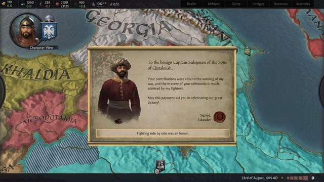 Crusader Kings III: Roads to Power screenshot 3