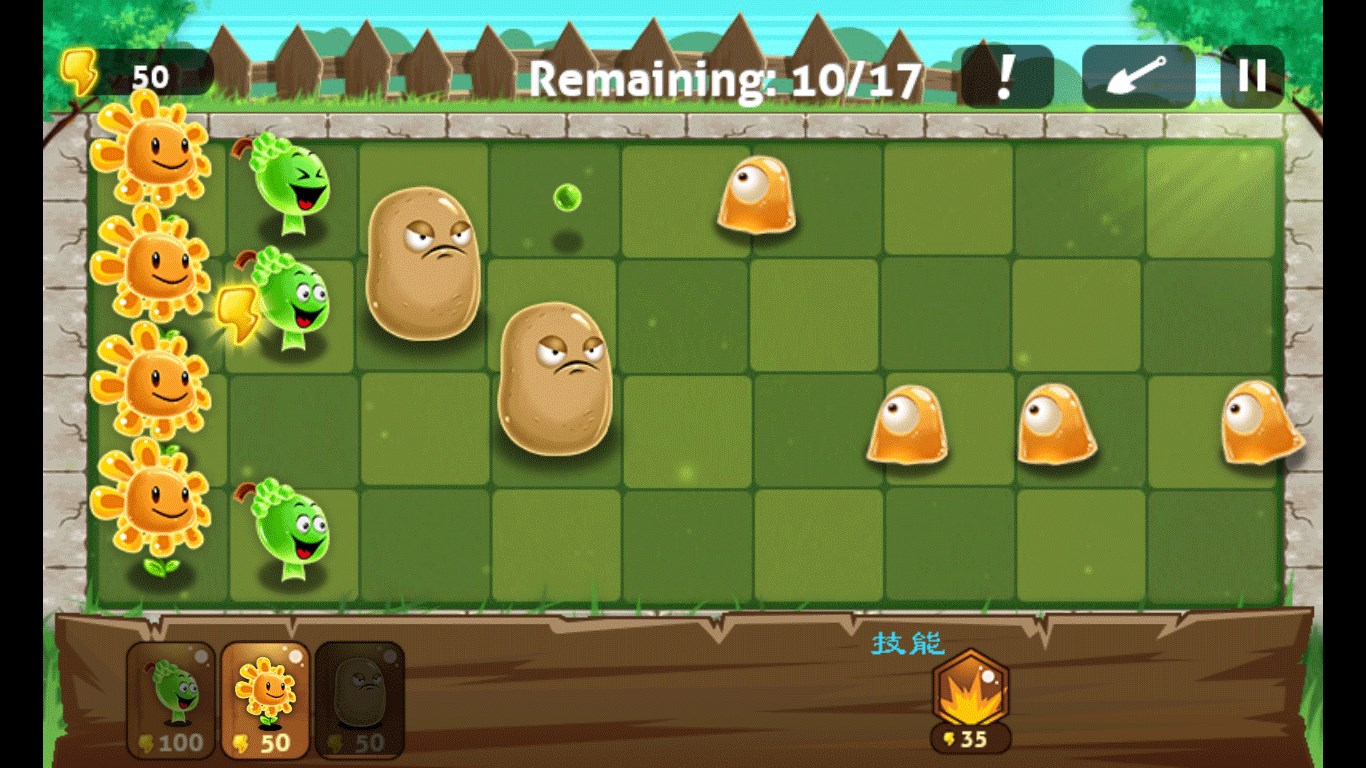Plants Vs Monsters for Windows 10