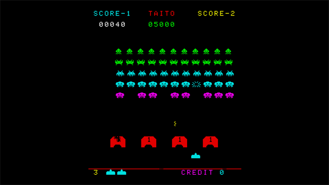 Arcade Archives 2 SPACE INVADERS PART II screenshot 2