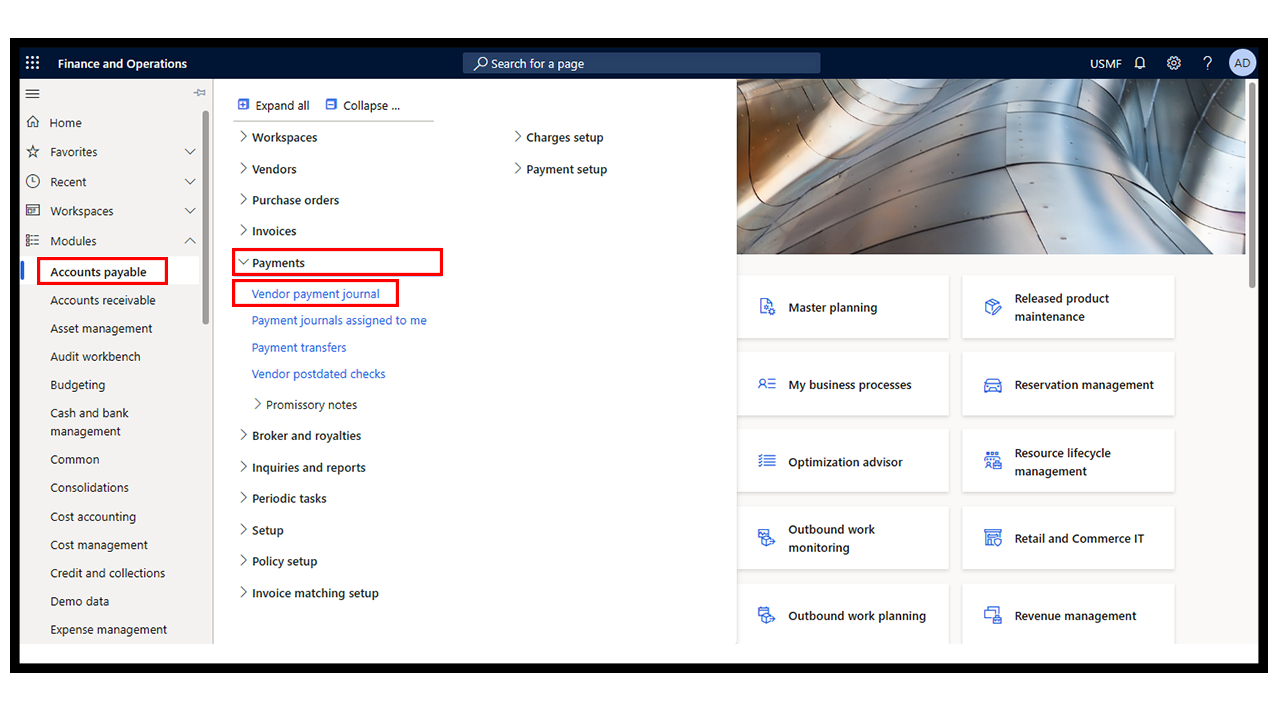 Snapshot 2 of H2H Bank Integration FO App