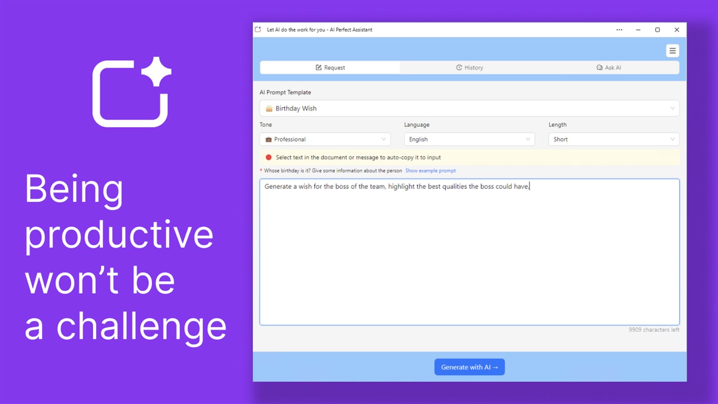 #2. AI Perfect Assistant (Windows) By: IPirozhenko