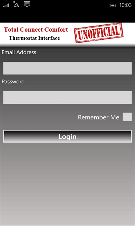 Total Connect Comfort Thermostat Screenshots 1