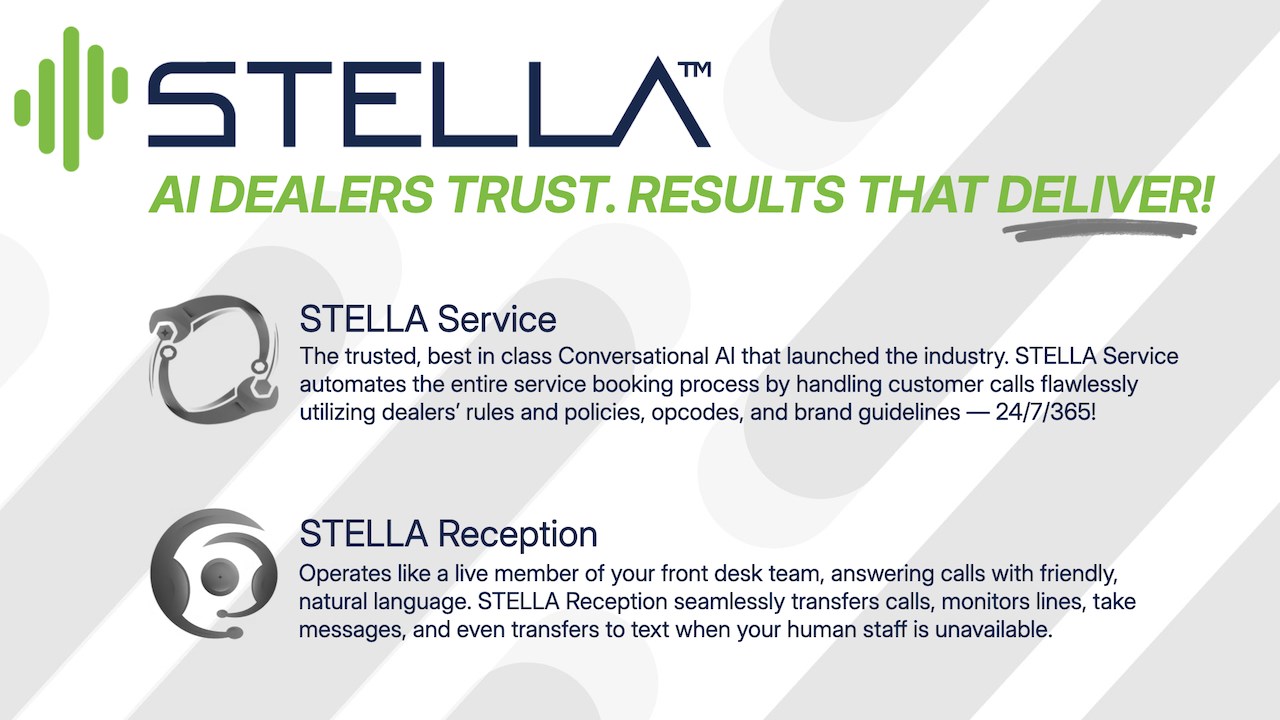 Snapshot 8 of STELLA Automotive AI | AI Dealers Trust. Results That Deliver.